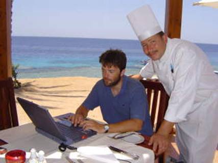Chef Ahmed -  On the Rocks Restaurant