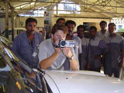 ACT India team were intrigued with our filming