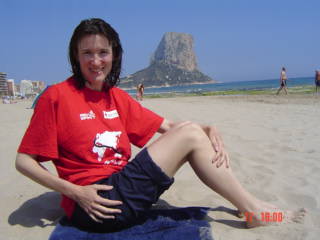 A quick break for a swim!